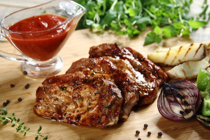 Chilis grillezett sertéskaraj