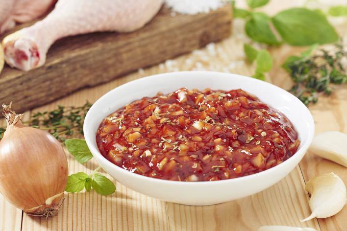 Mediterrán pác csirkecombhoz
