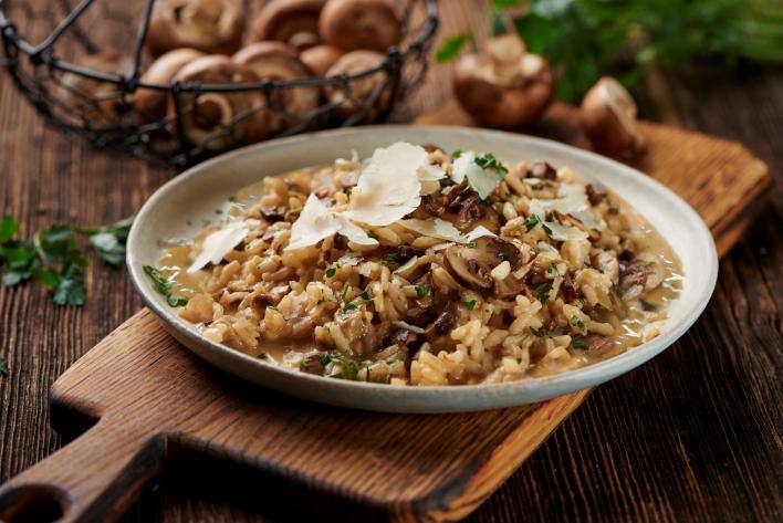 Klasszikus gombás rizottó 60 perc  recipe