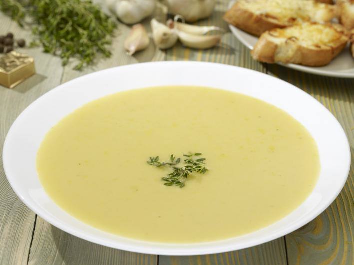 Fokhagyma krémleves 30 perc  recipe