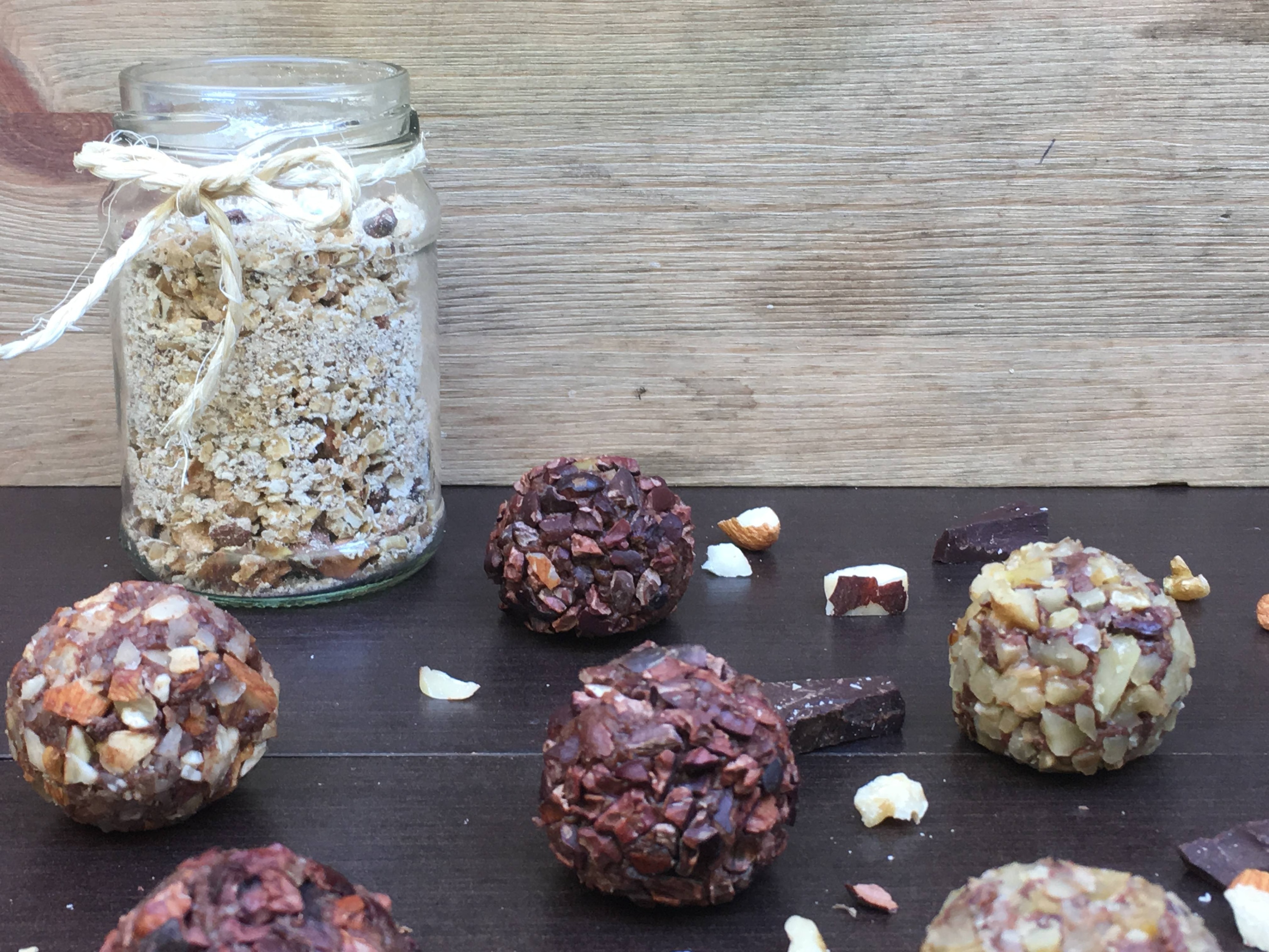 Trufa Vegana de Chocolate com Trato Mix 75 Minutes  recipe