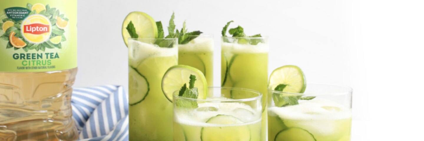 Green Tea Whole Fruit Agua Fresca