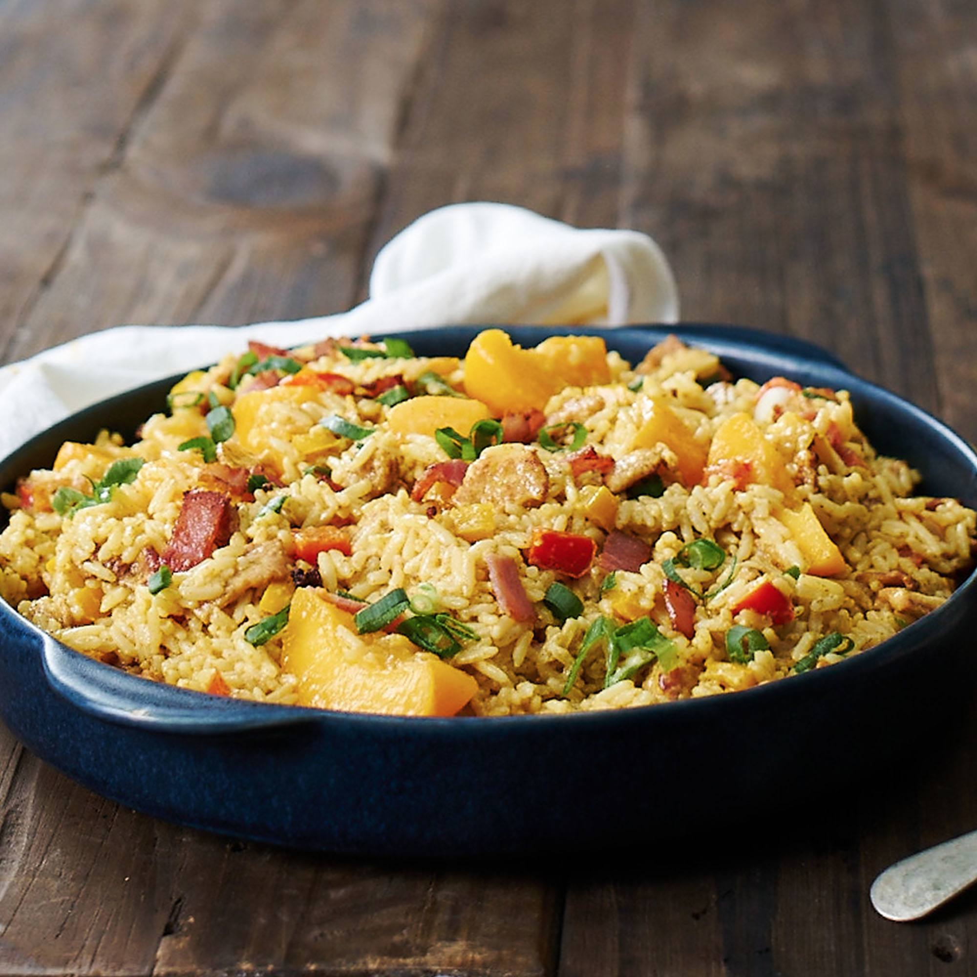 Sweet and Spicy Rice Salad