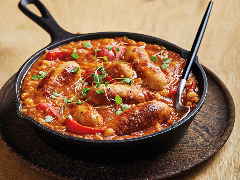 Knorr Hearty Sausage Stew with Samp and Beans