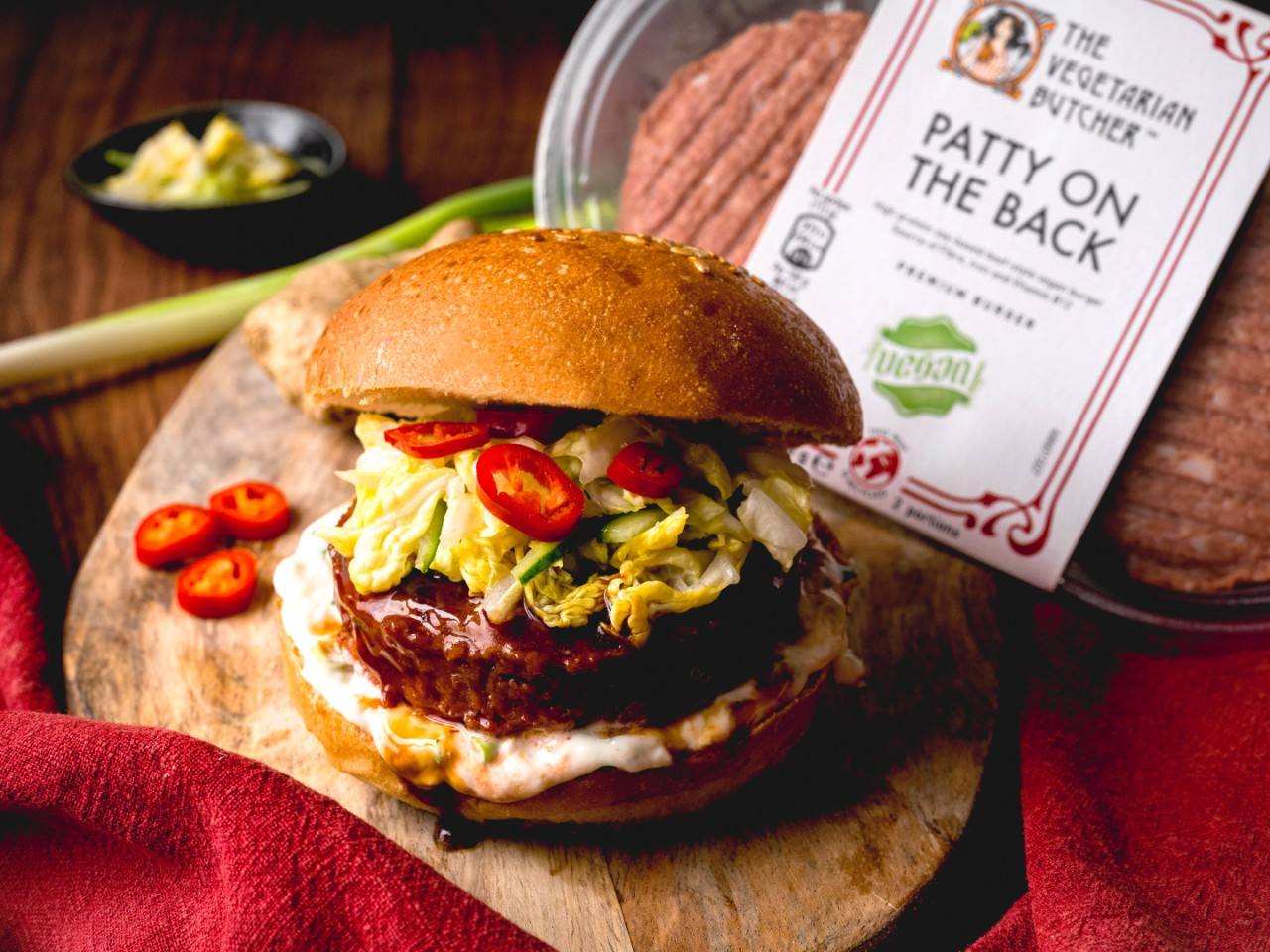 Teriyaki glazed Burger