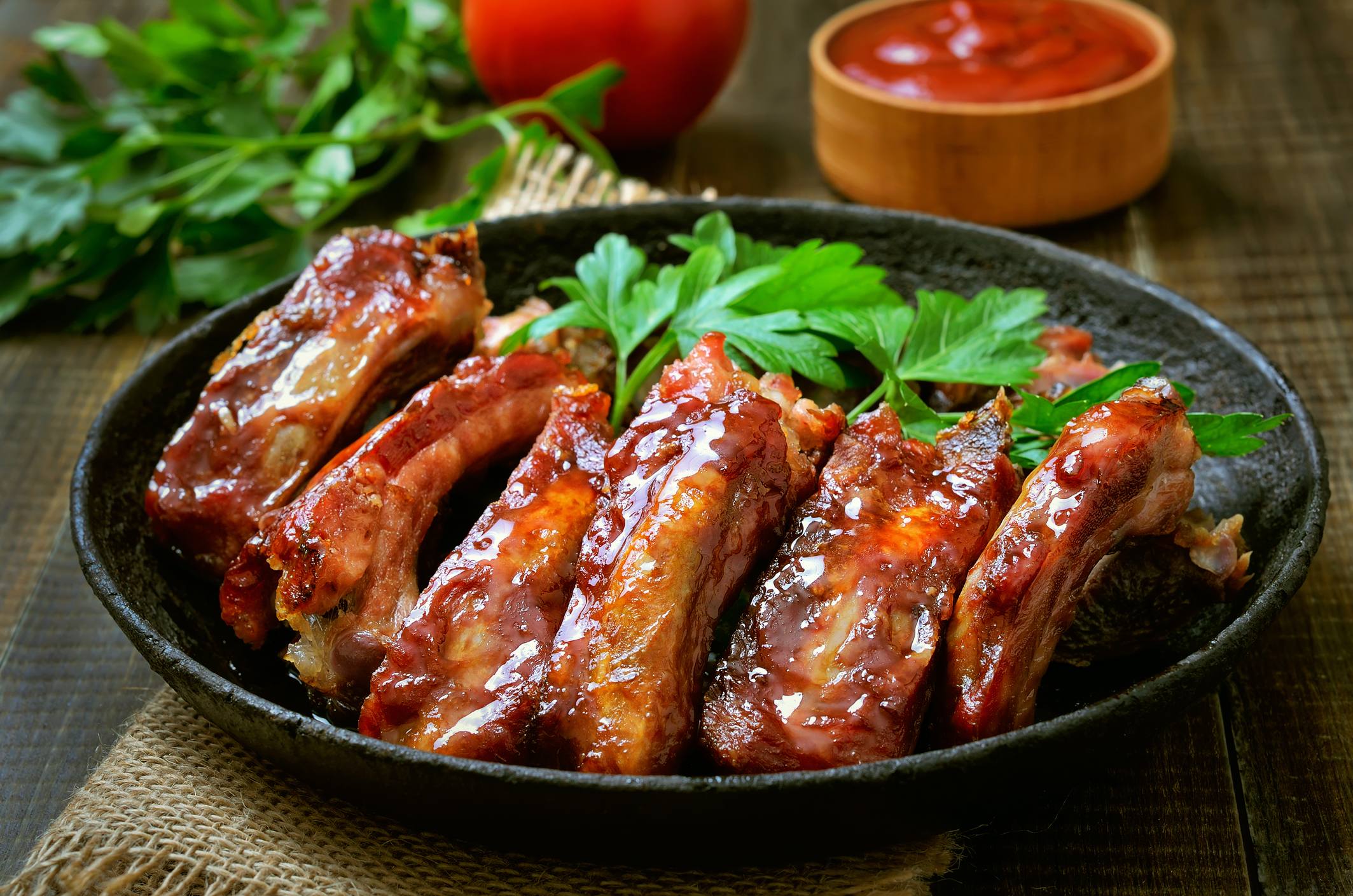 costillas bbq 100 mins  recipe