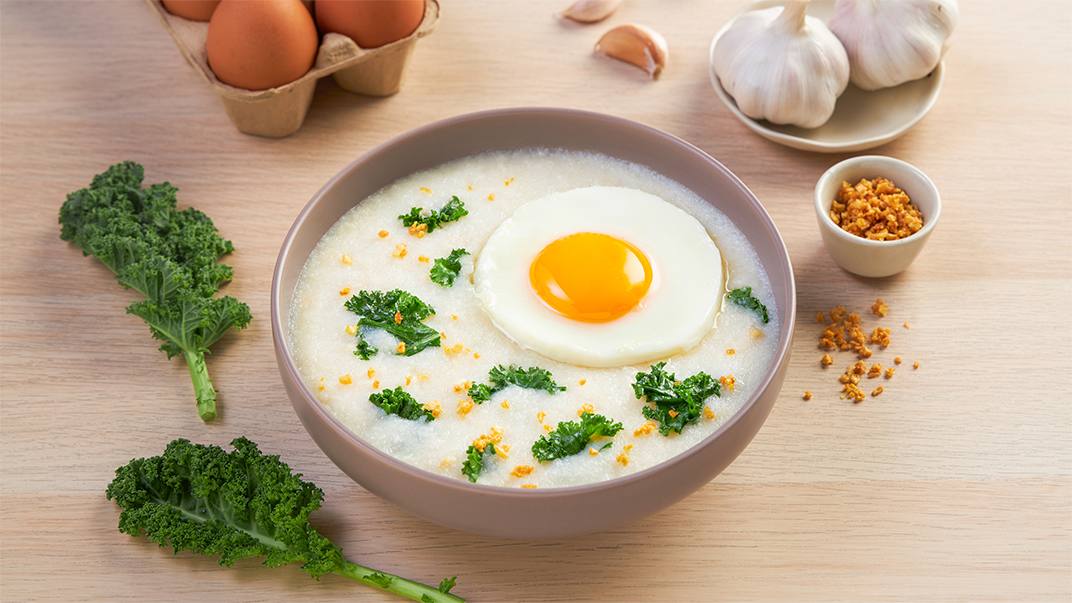 โจ๊กเคลไข่ดาว