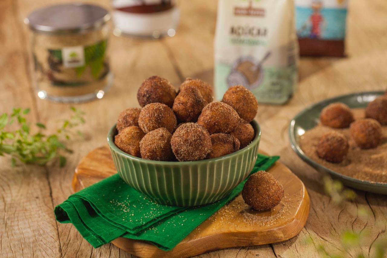 Bolinho de chuva vegano