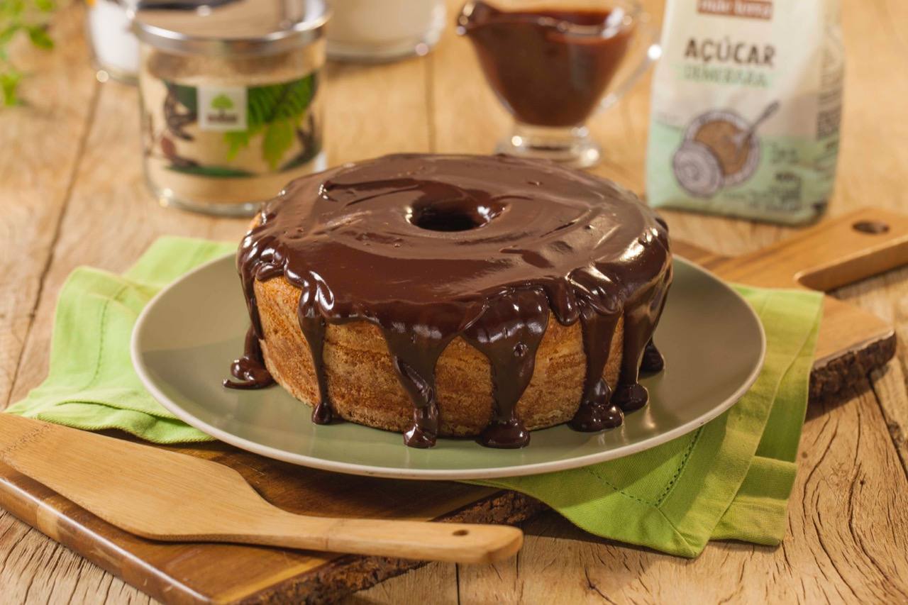 bolo de cenoura vegano