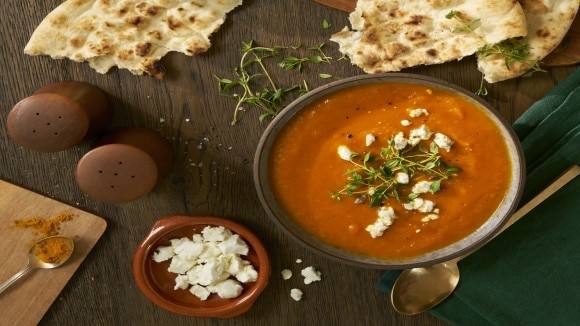Moroccan Spiced Butternut Squash Soup