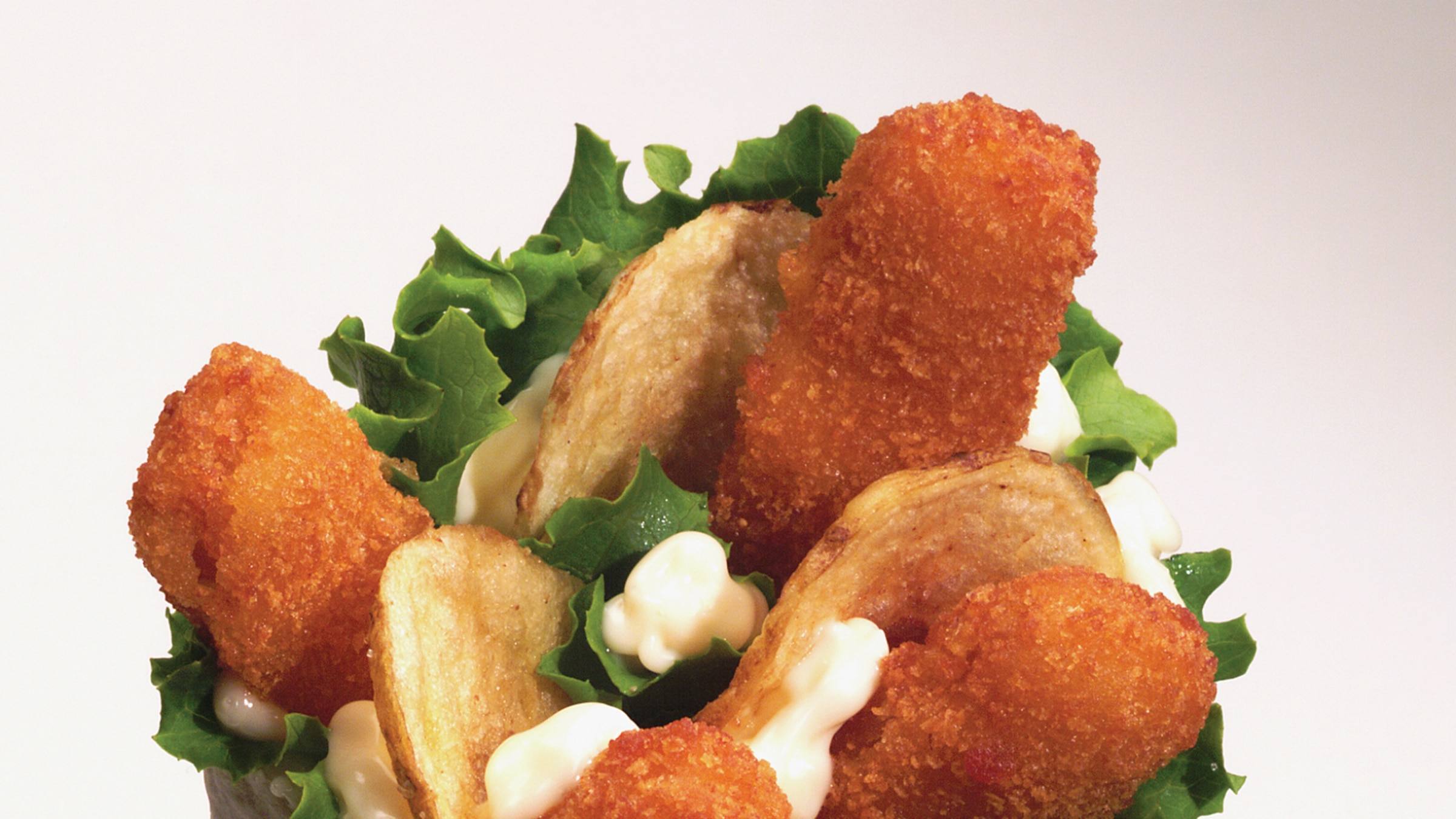 Fish 'N Chips Wrapwich 15 Minutes  recipe