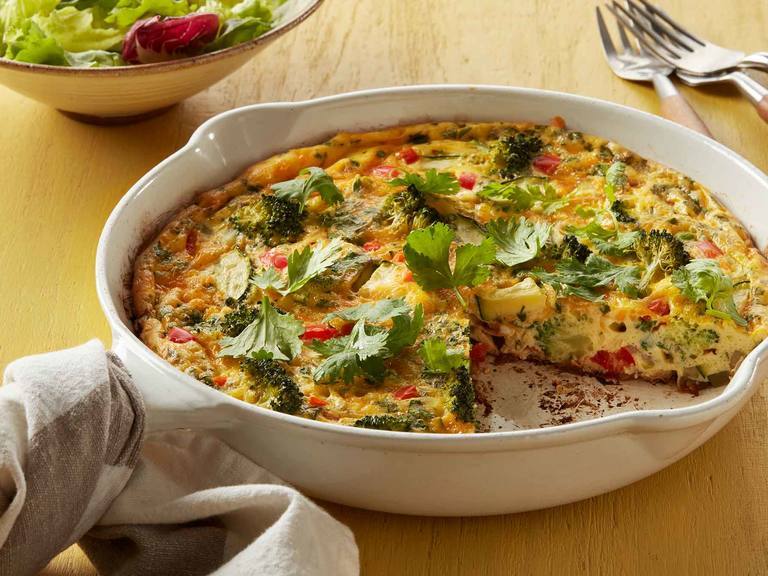 Full Of Veggies Frittata