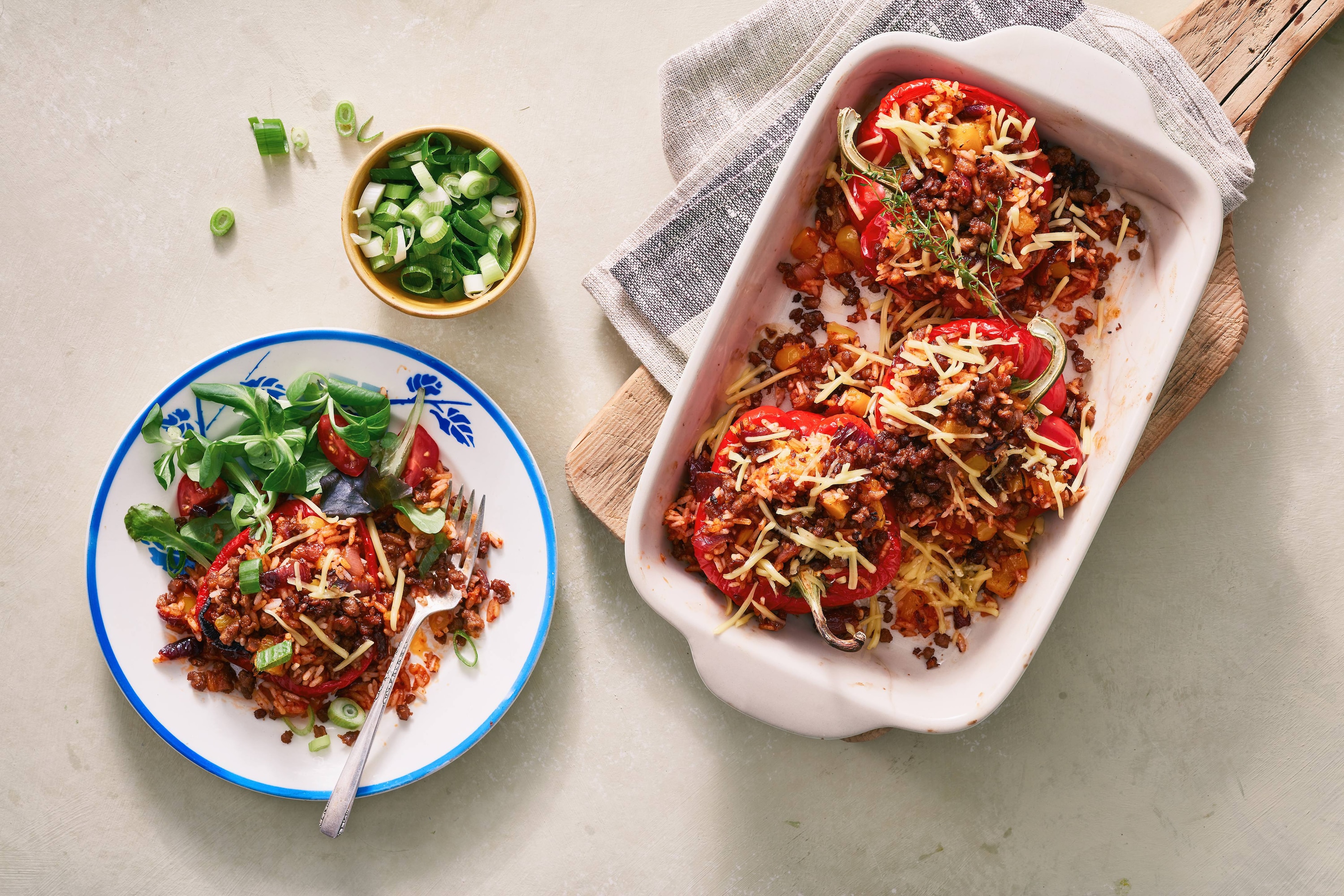 The Vegetarian Butcher - Gefüllte Paprika mit veganem Hick-Hack-Hurra