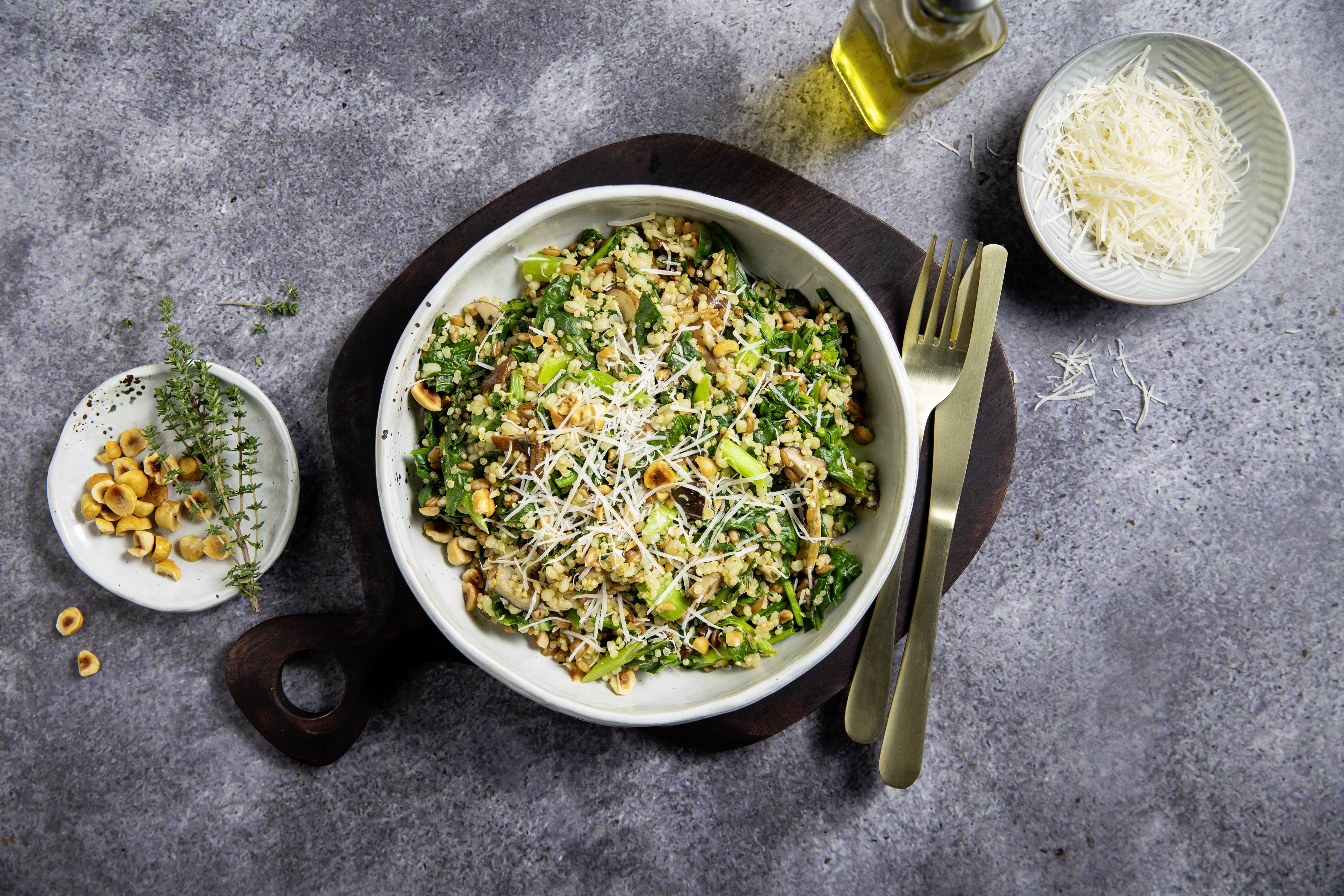 Knorr - Dinkel, Graupen und Quinoa mit Thymian und Brokkoli