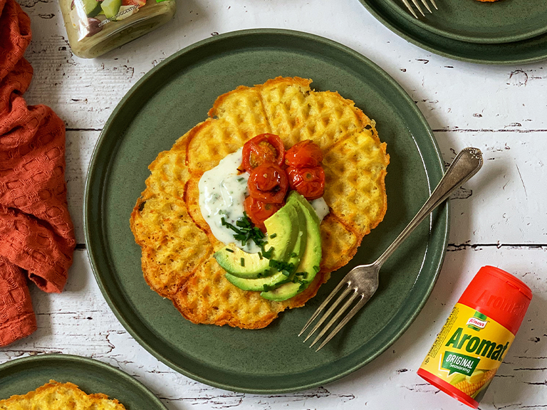 Savoury Potato Waffles 60 Minutes  recipe