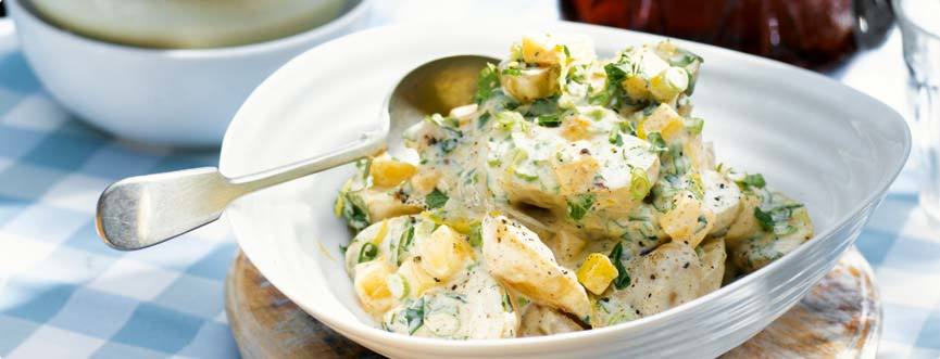 Warm potato salad 30 Minutes  recipe