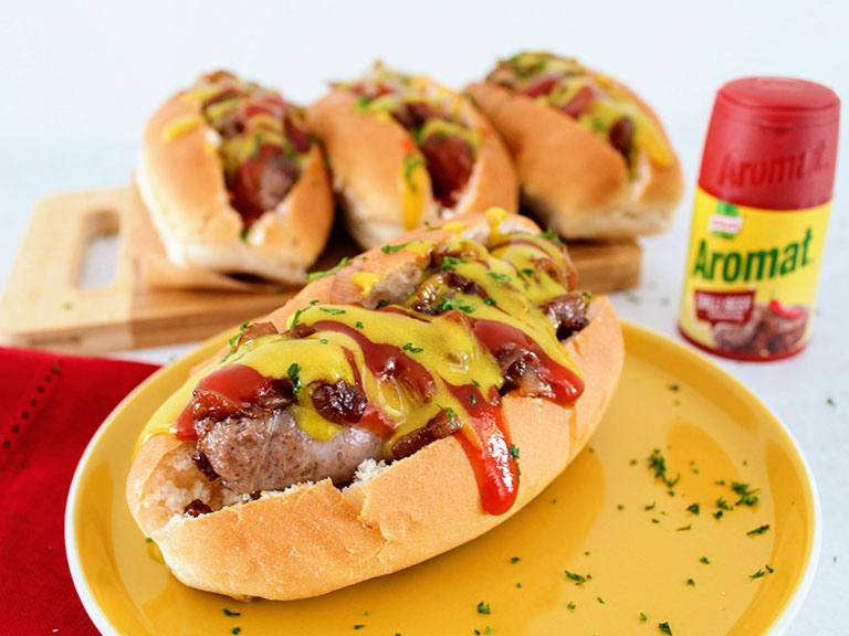 Chilli Beef Wors Rolls