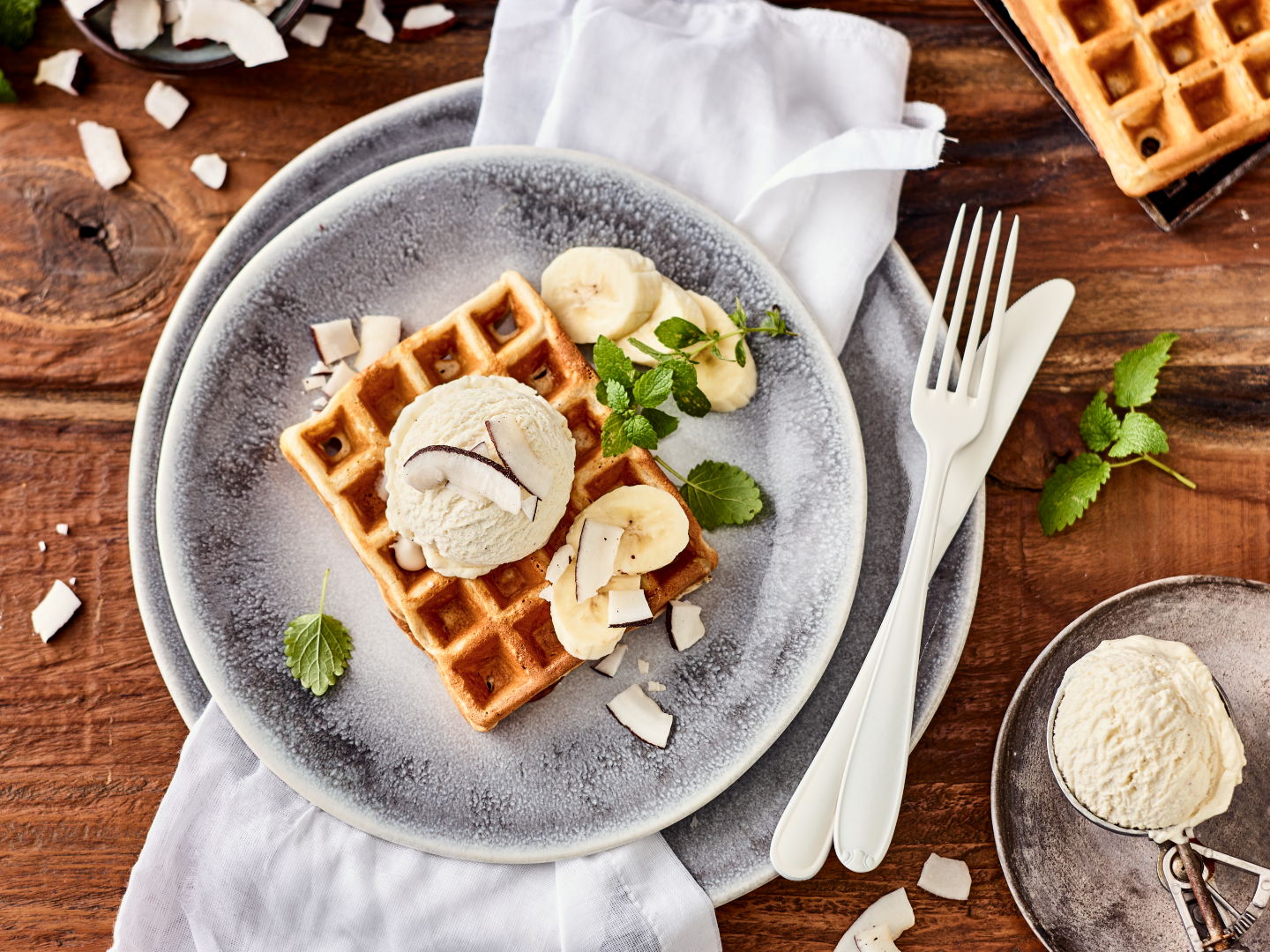 Cremissimo - Vegane Bananenwaffeln