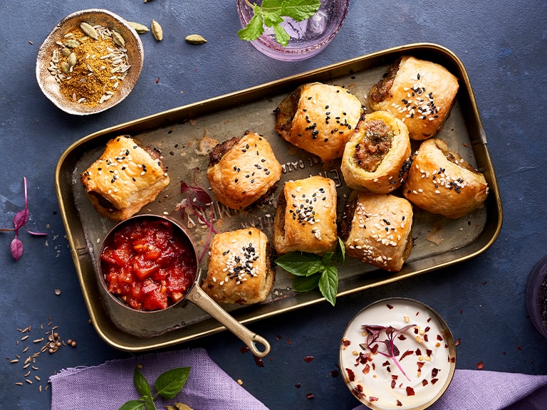 Spicy Sausage Rolls
