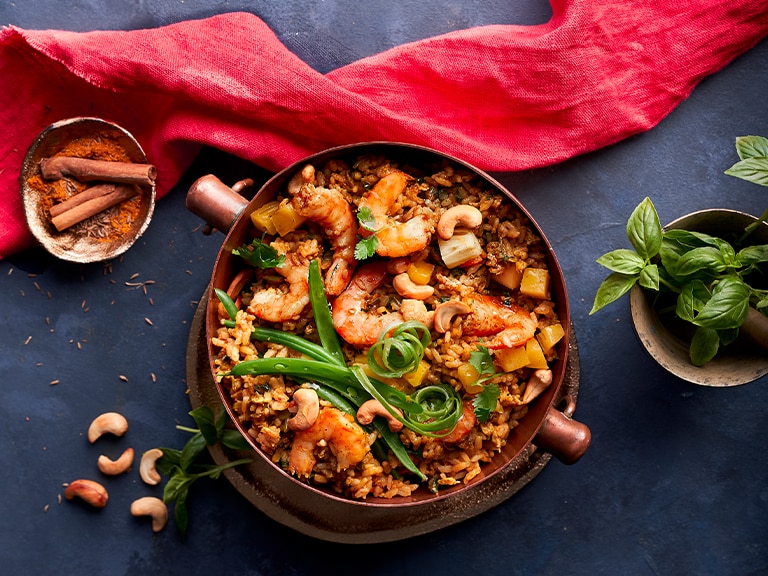 Prawn and Pineapple Fried Rice