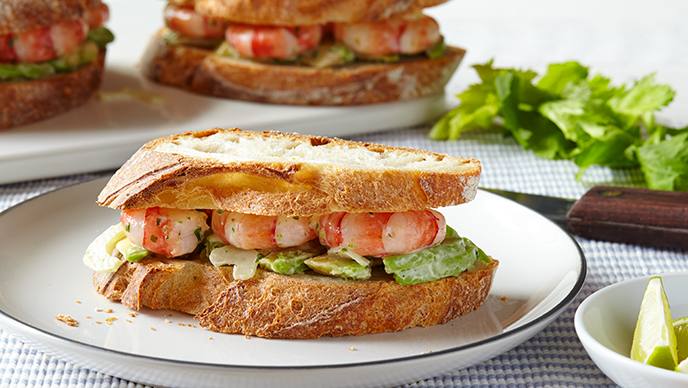 Prawn Sandwiches