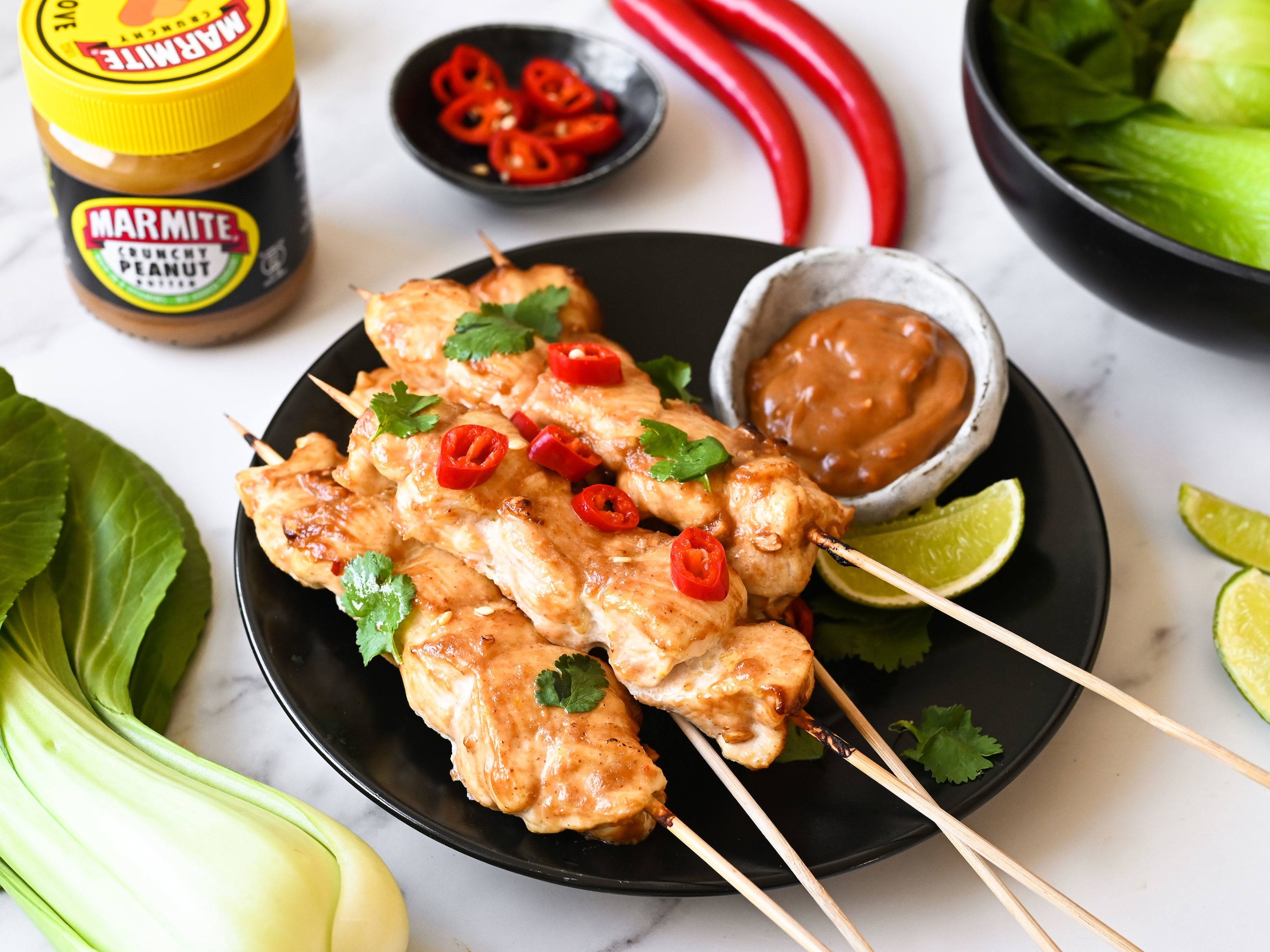 Marmite Peanut Butter Chicken Satay Marmite UK