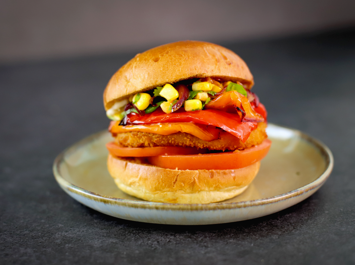 Mexican Happy Go Clucky Burger