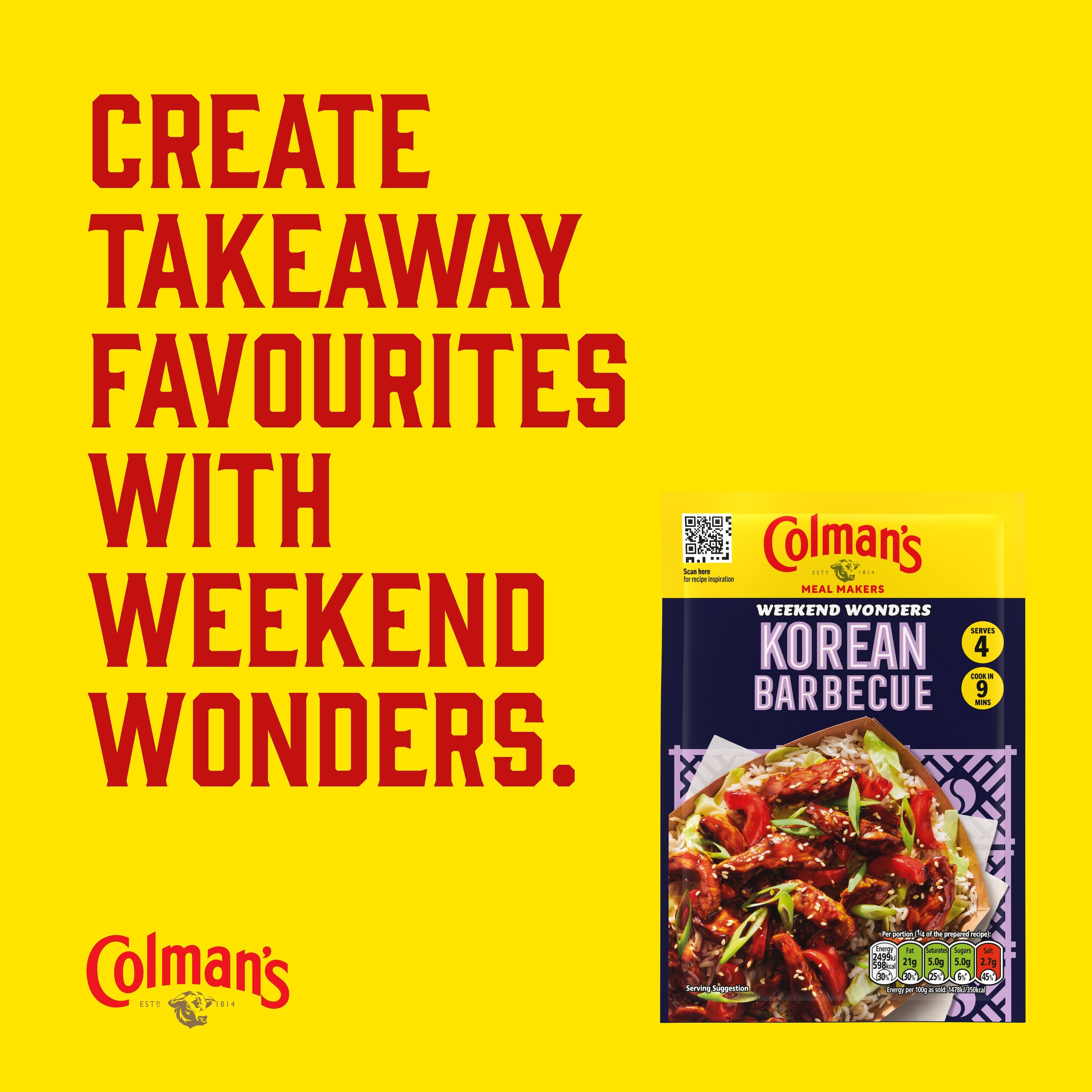 Korean Barbecue Chicken | | Colman's UK