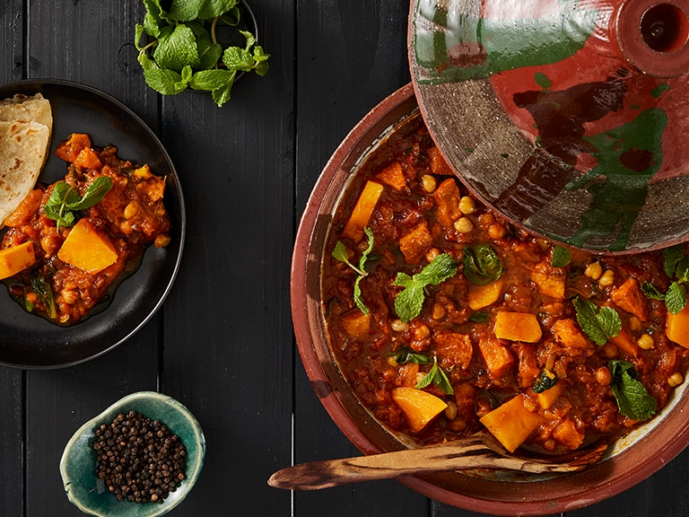 Pumpkin-&-Chickpea-Tagine-&-Flavourful-Mango