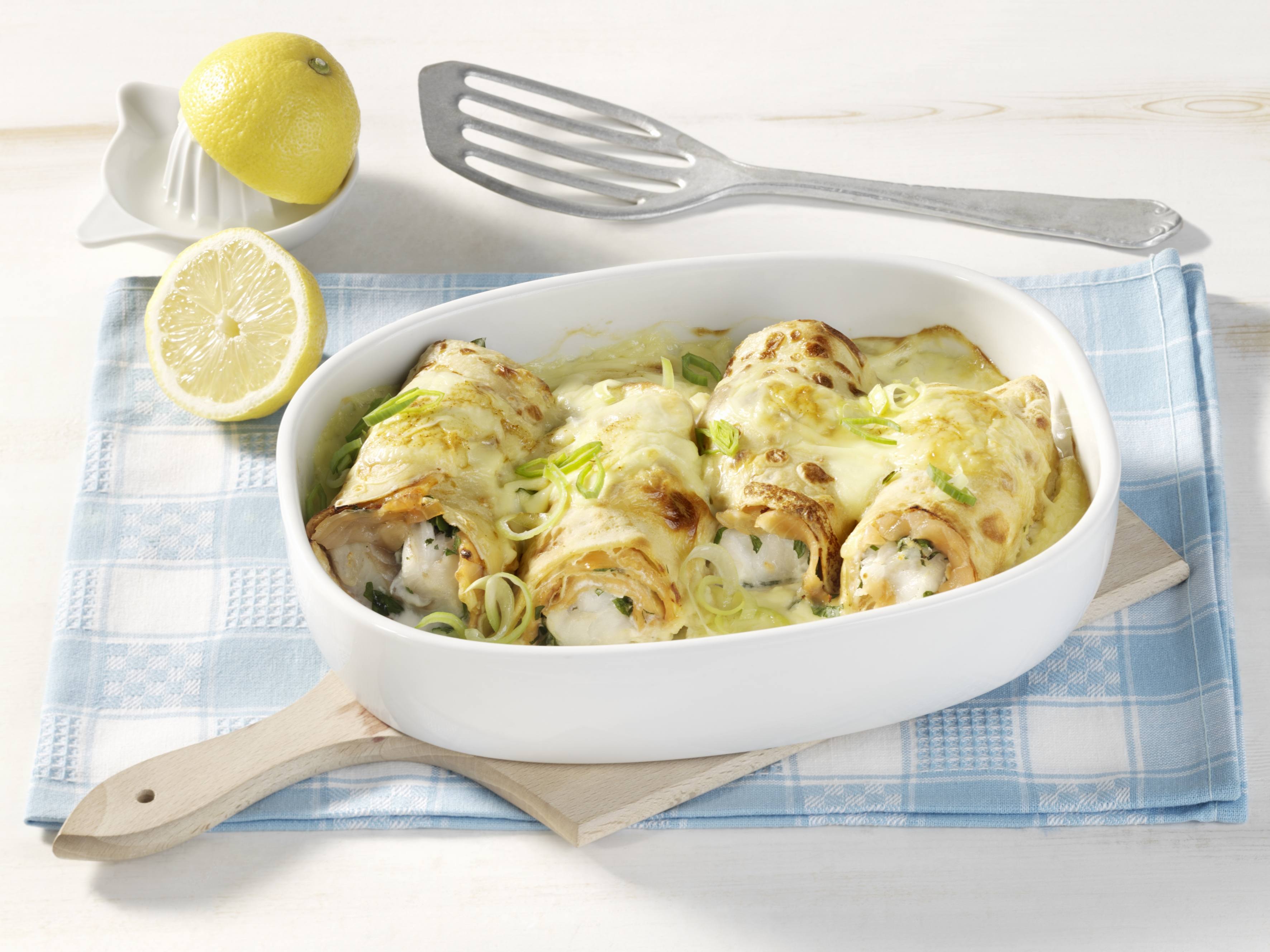 Knorr - Gratinierte Crespelle 50 Min  recipe