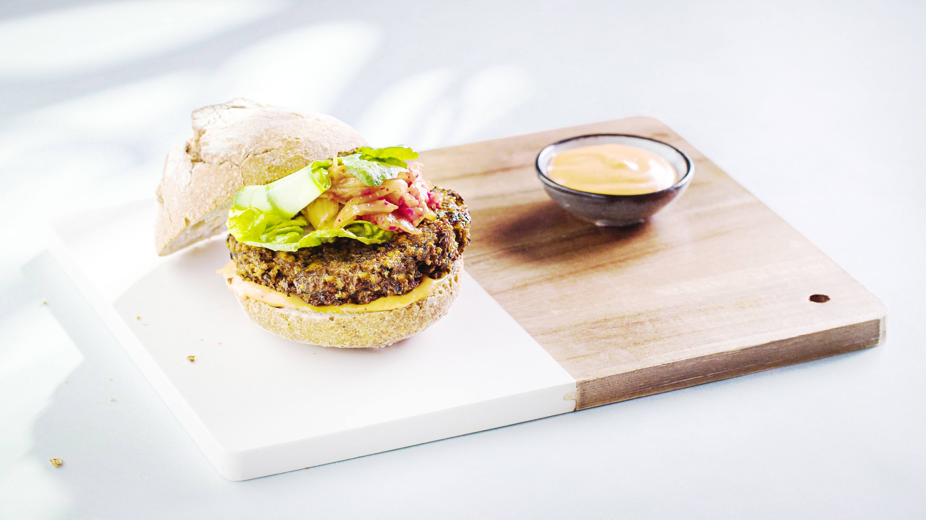 Knorr - Vegetarische Karfiol-Walnuss-Burger