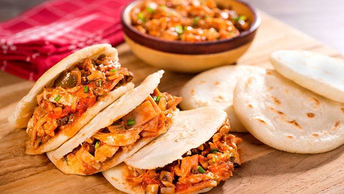 Arepa Rellena 50 Minutos  recipe