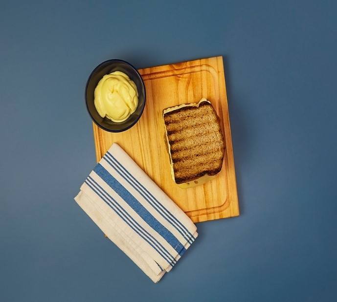 Foto de sándwich de seitán