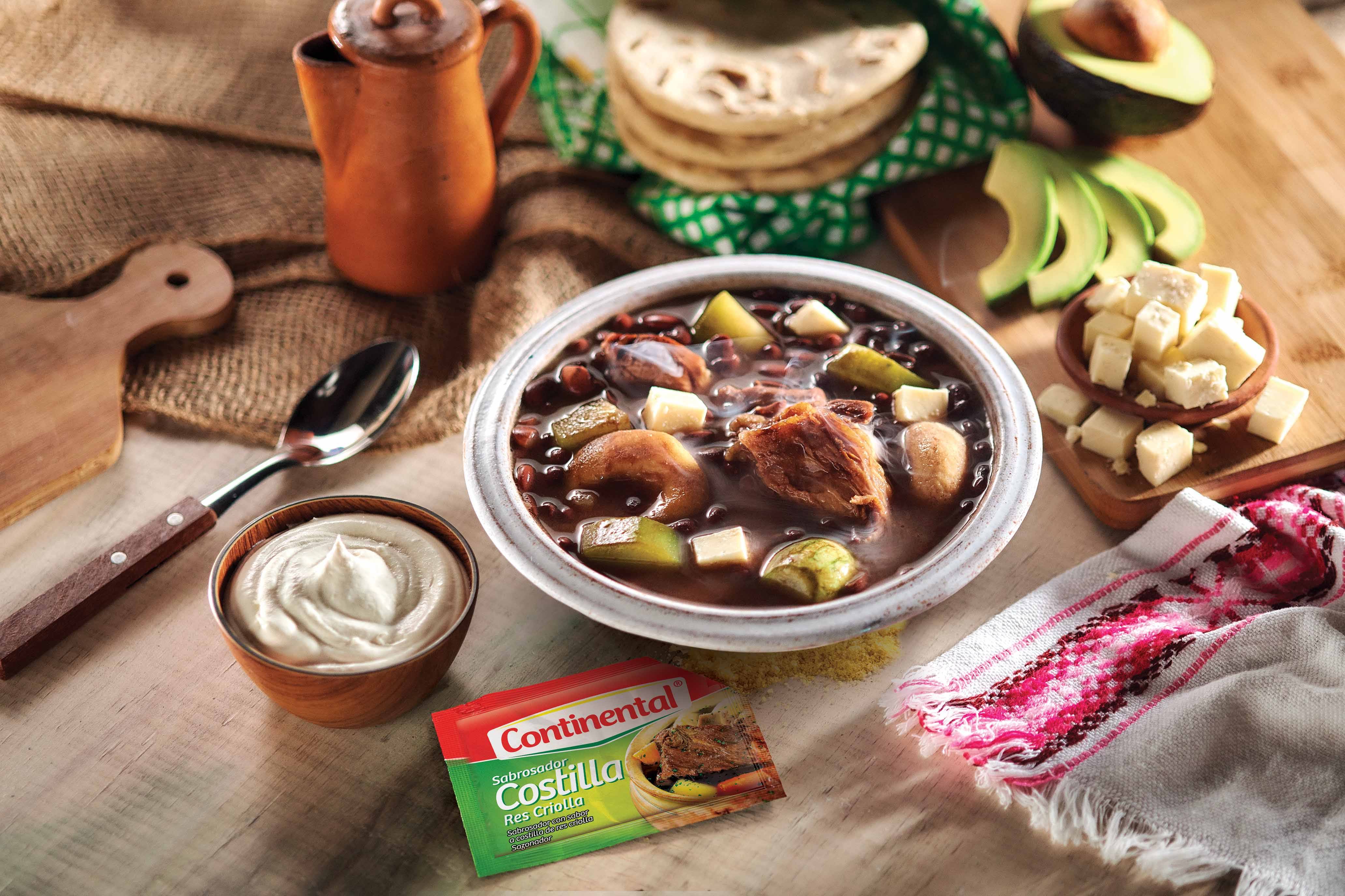 Sopa de frijoles