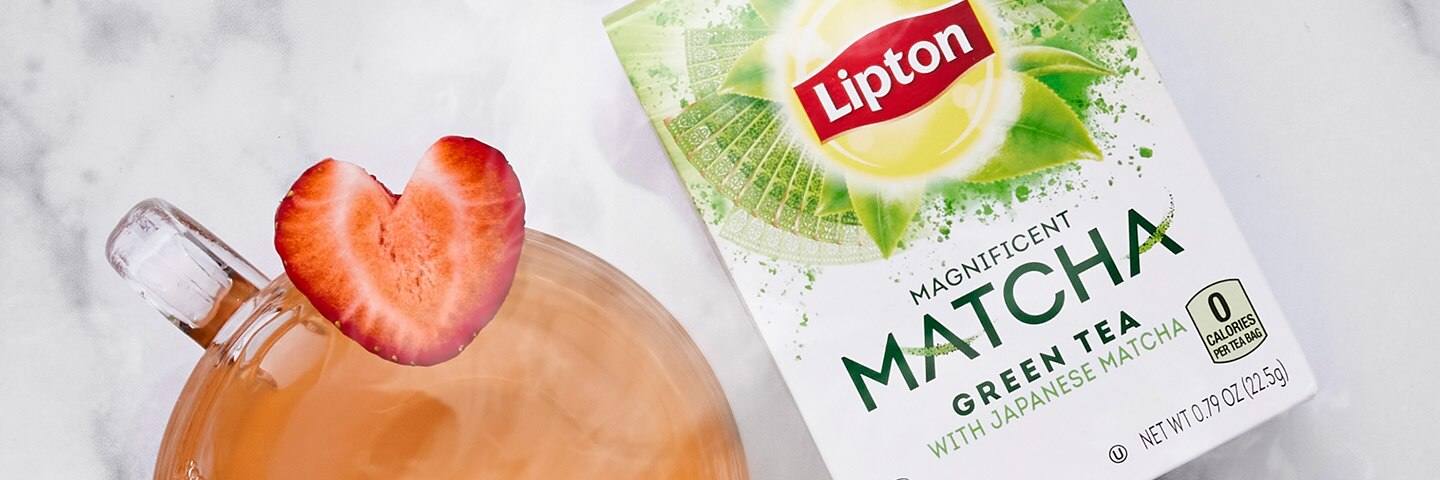 Strawberry Matcha Infused Tea