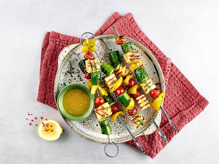 Halloumi Skewers