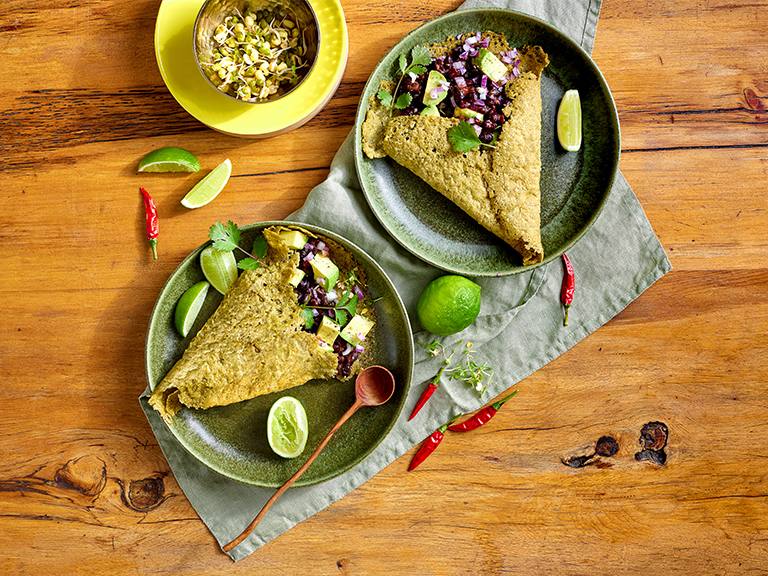 Mung Bean Wraps
