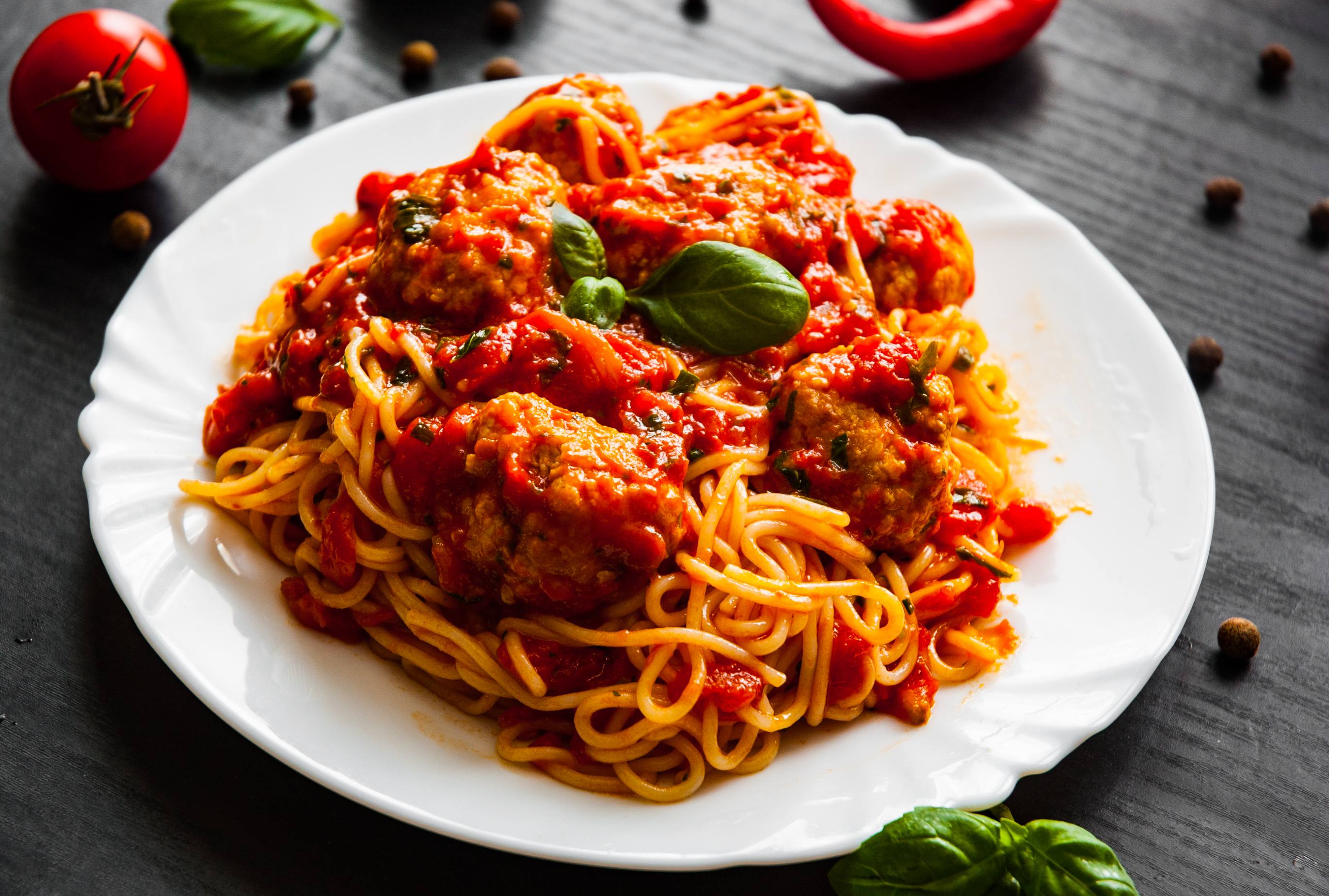 Linguinis con bolognesa