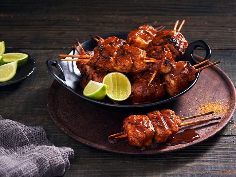 Robertsons_BBQ_harisa_porkbelly_kebabs