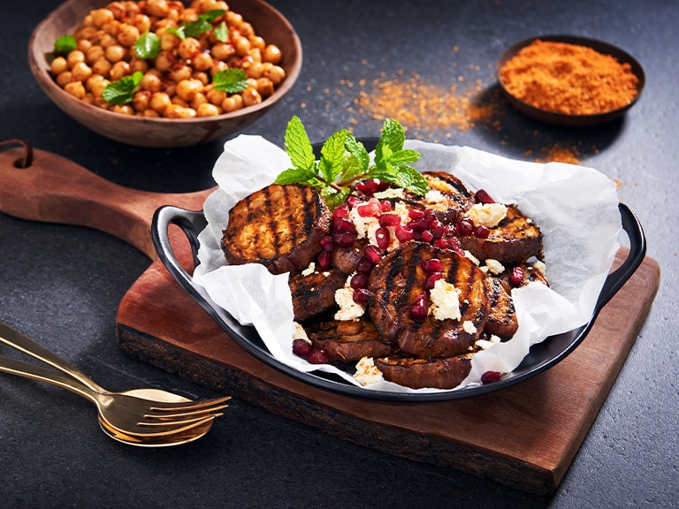 Robertsons_Grilled_aubergine_salad_chickpea_feta-mint
