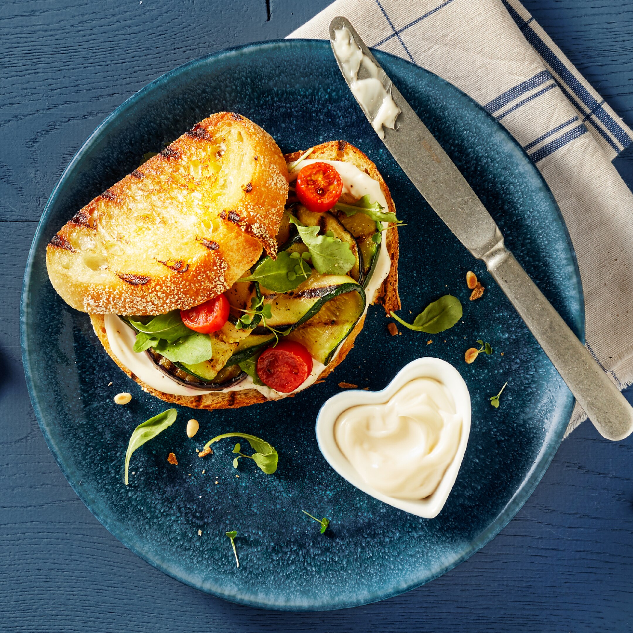 Eggplant and Zucchini Sandwich Best Foods™ New Zealand