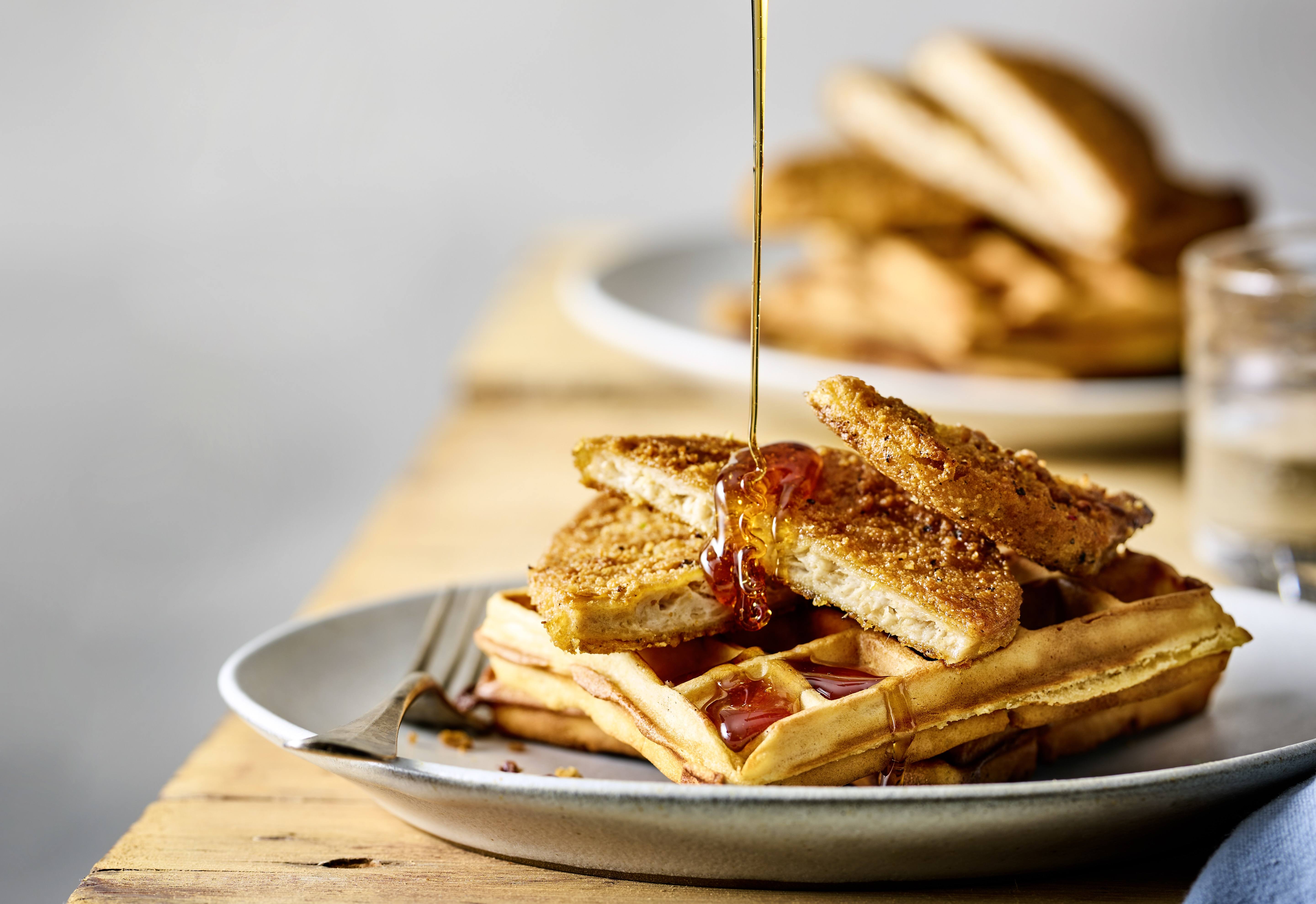 Vegan Chicken & Waffles