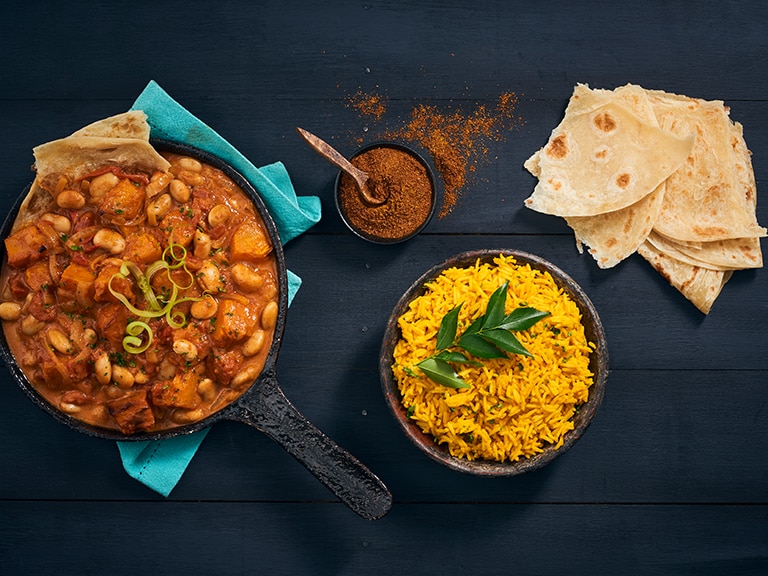 Roast_pumpkin_butterbean_spiced_rice