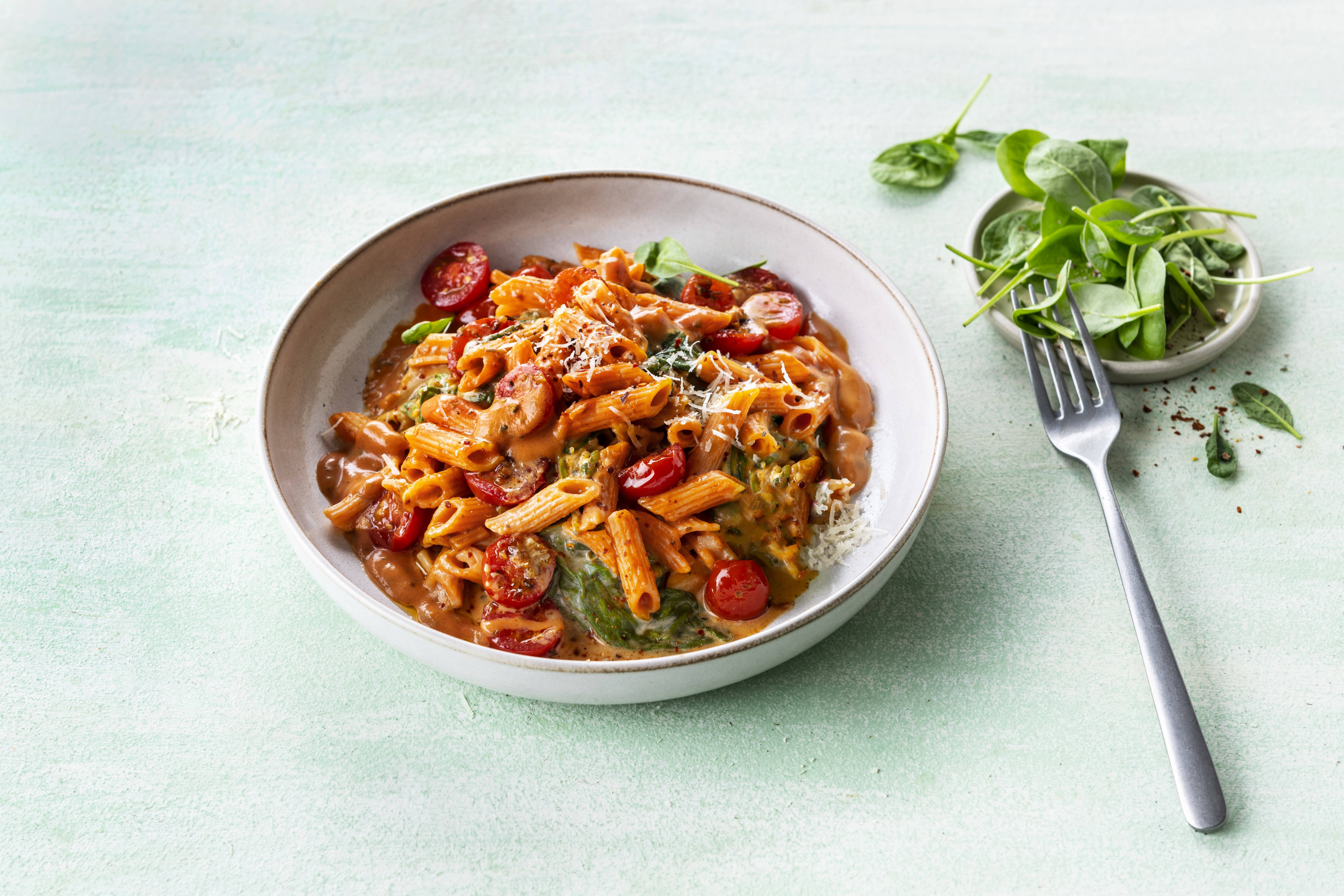 Tomaten Penne Pasta