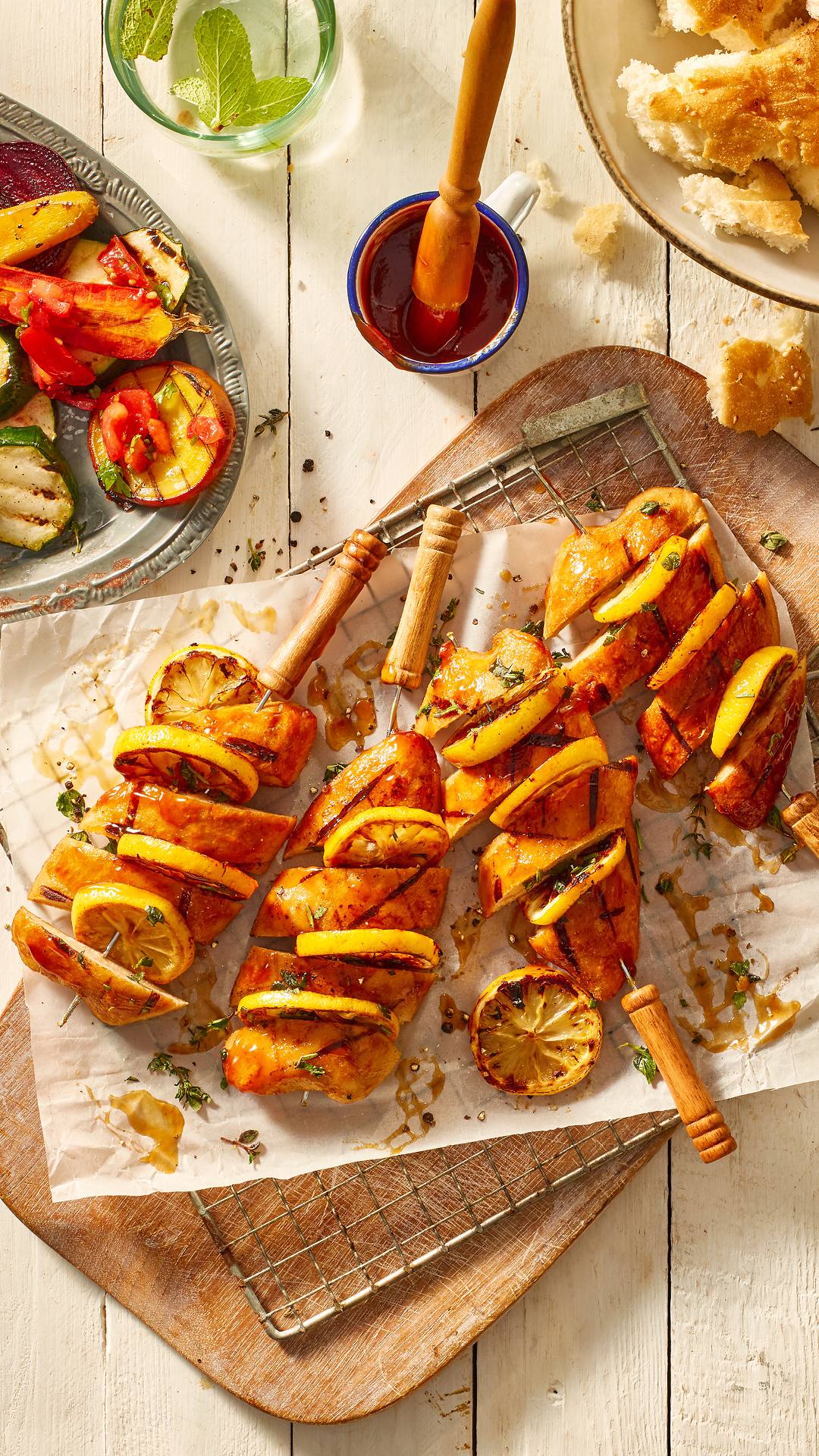The Vegetarian Butcher - Vegane Zitronen Chick-Eria BBQ-Spieße