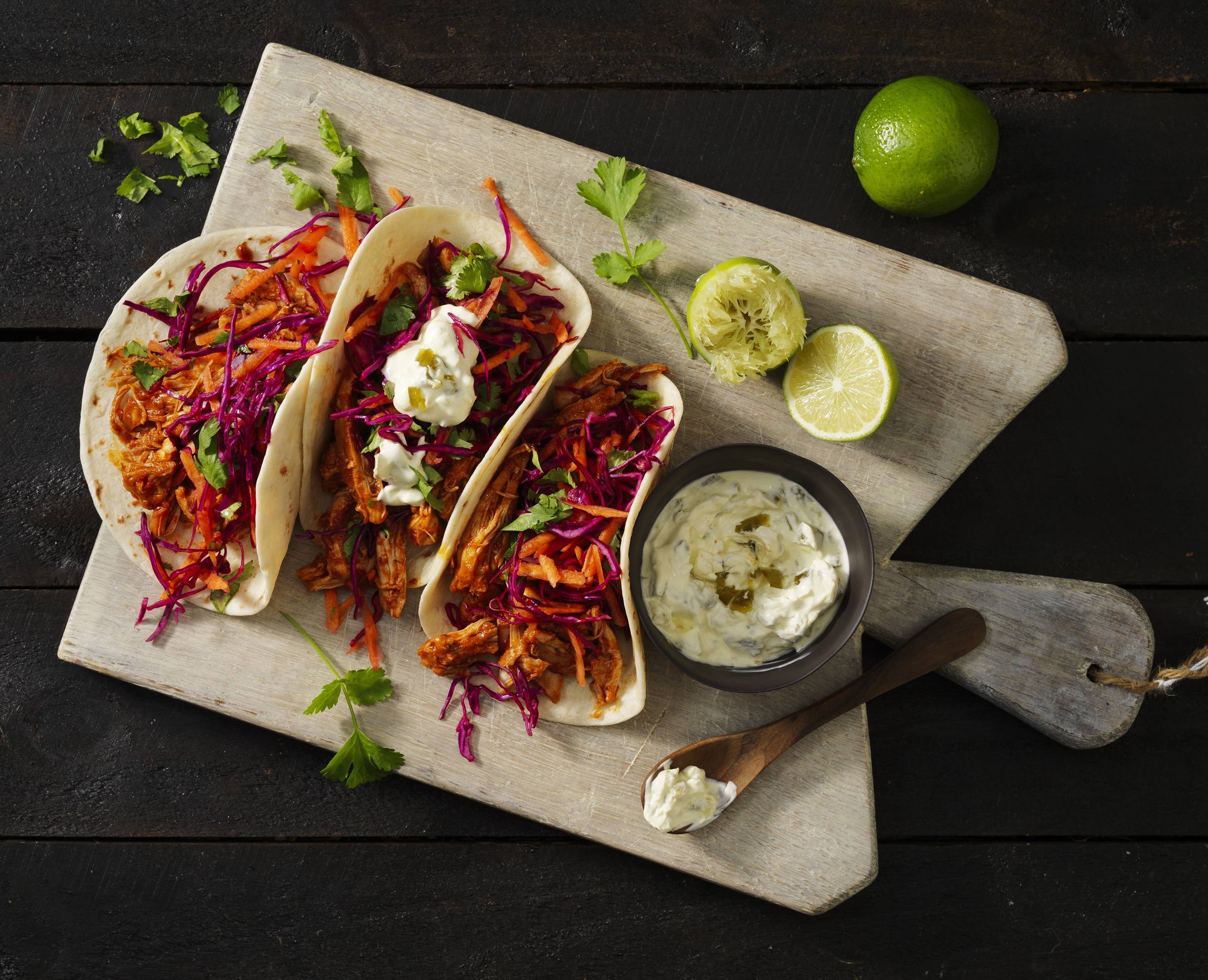 Chicken Tinga Tacos