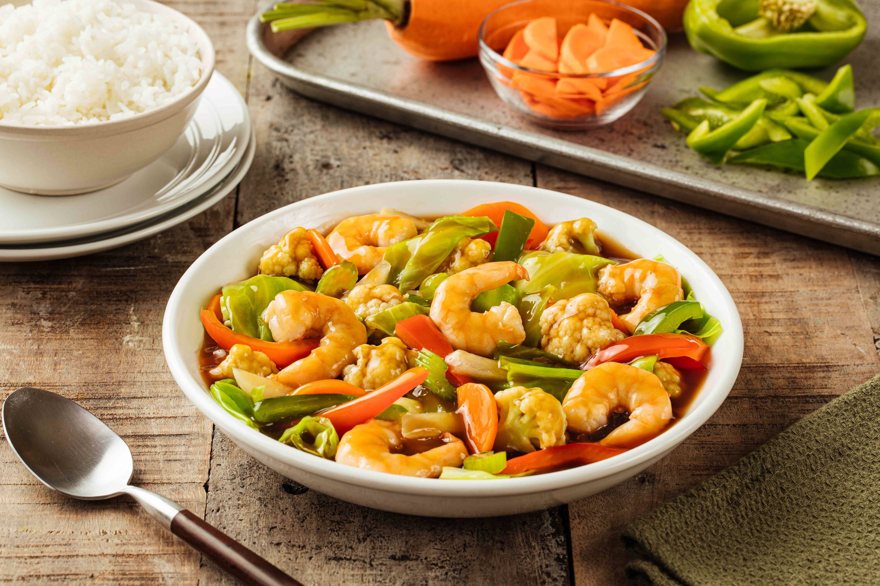 Crab & Corn Chopsuey 30 mins  recipe