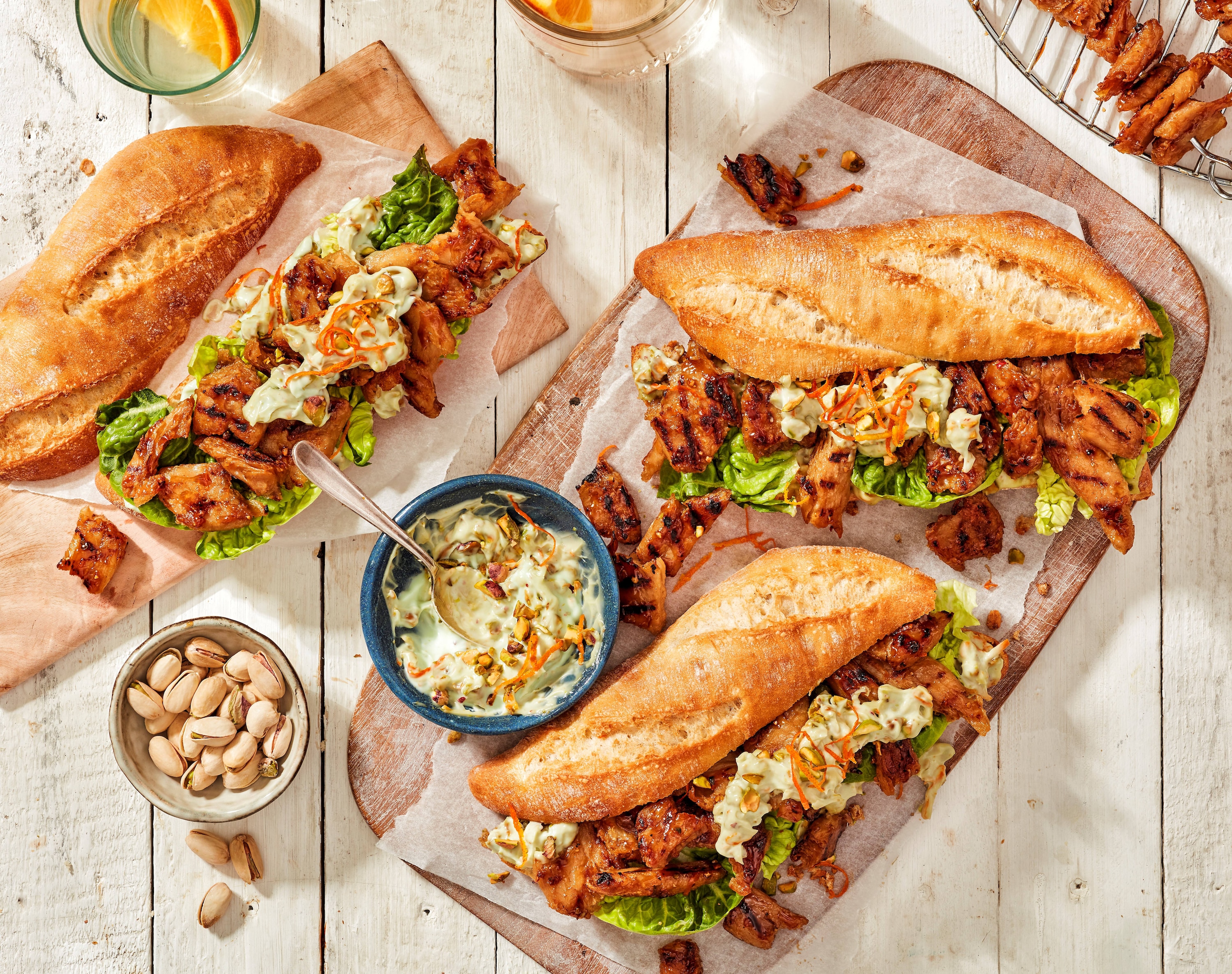 The Vegetarian Butcher - Spicy Orange-BBQ-Chickeriki-Spieße