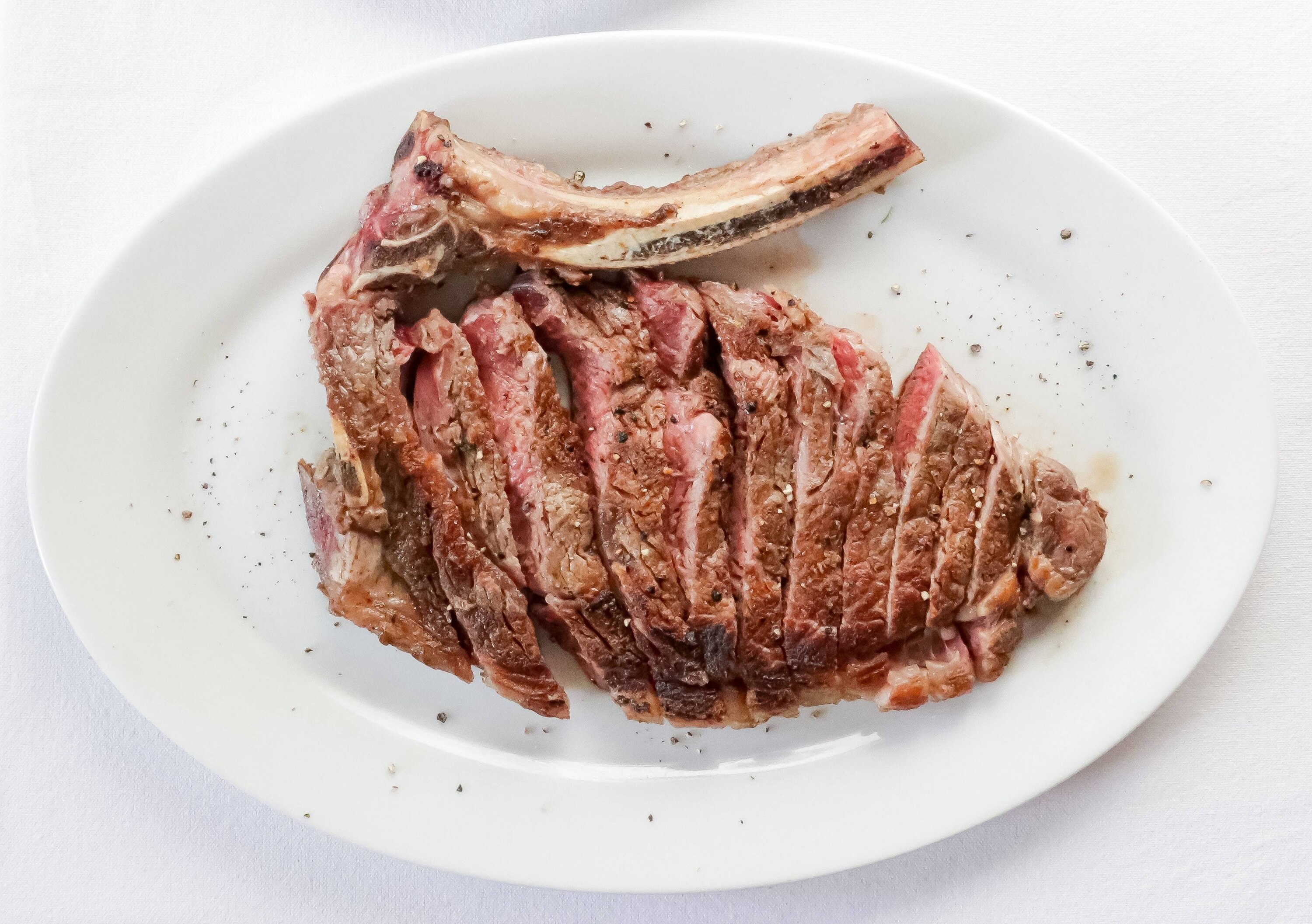 Ribeye Steak with Mushroom Sauce