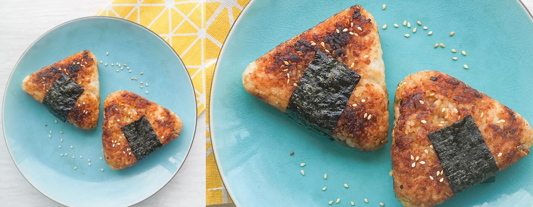 Easy Canned Fish Yaki Onigiri Recipe